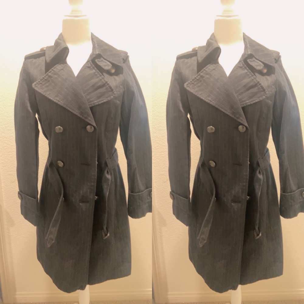 Navy pea coat